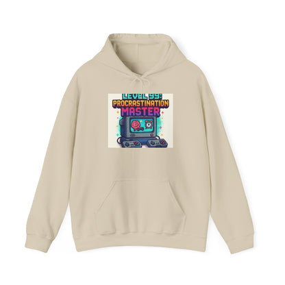Hoodie — "Level 99 Procrastination Master" Retro Gamer Hoodie